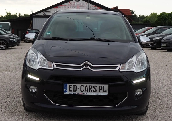 Citroen C3 cena 24900 przebieg: 140000, rok produkcji 2014 z Trzciel małe 497